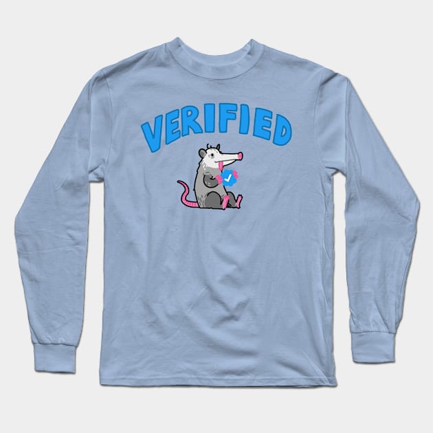 Verified Trash Long Sleeve T-Shirt by Abax